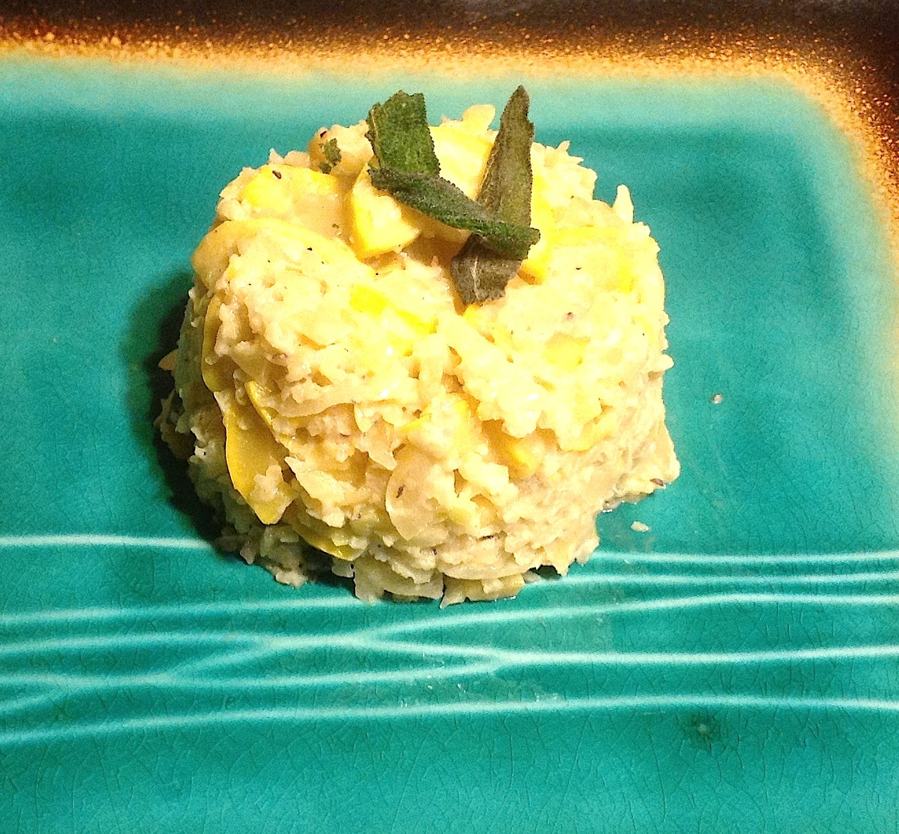 Sarah's Plantry Raid Low Carb Risotto!....Summer Squash Cauliflower